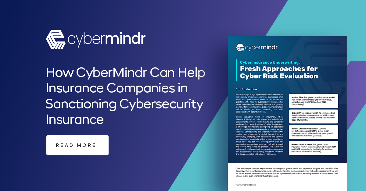 Cyber Risk Evaluation 2024 Whitepaper CyberMindr