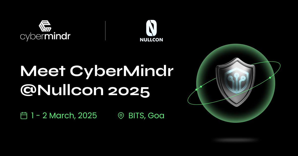 Meet CyberMindr @Nullcon 2025